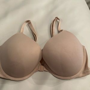 Pink Victoria Secret Front Close Push Up Bra-34D